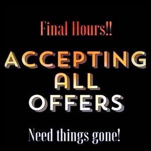Everything most go final hours sale